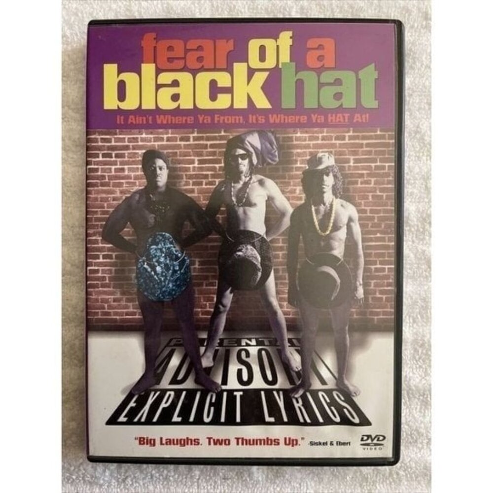 Fear of a Black Hat DVD (2003) - NWA Comedy Spoof - With Insert!